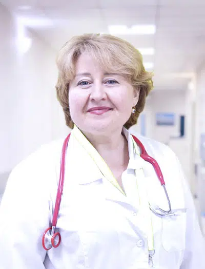 Завідуюча відділенням хіміотерапії в онкологічній клініці Інновація Фрідман Оксана Станіславівна